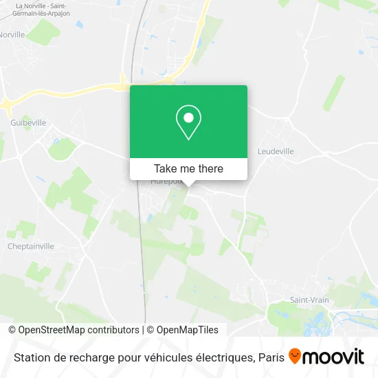 Station de recharge pour véhicules électriques map