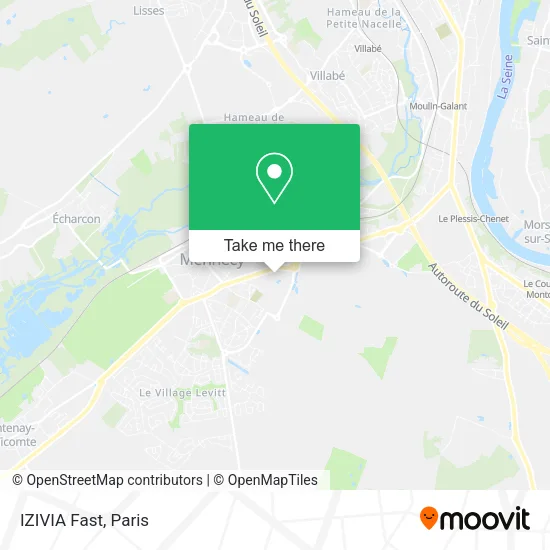 Mapa IZIVIA Fast