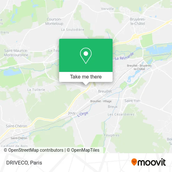 DRIVECO map
