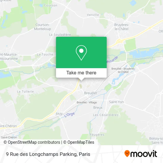 9 Rue des Longchamps Parking map