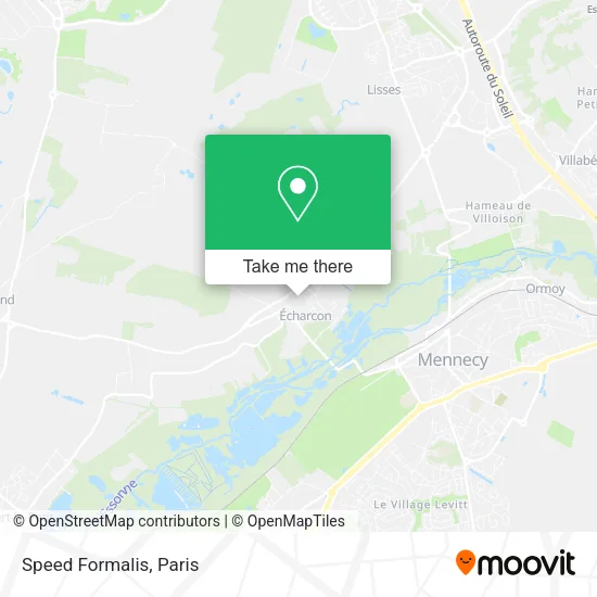 Speed Formalis map