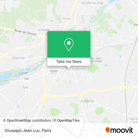 Giuseppi Jean Luc map