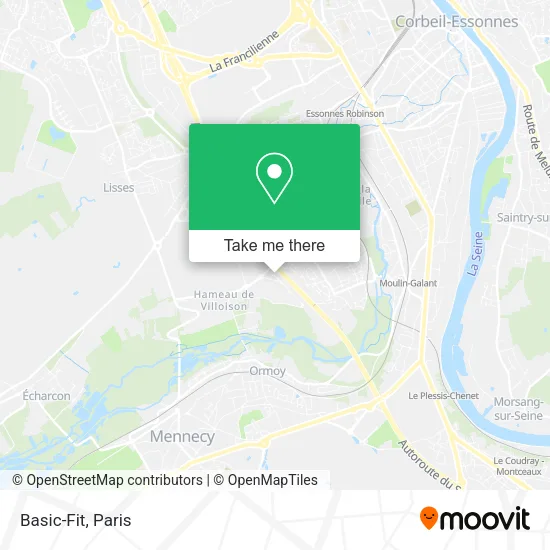 Basic-Fit map
