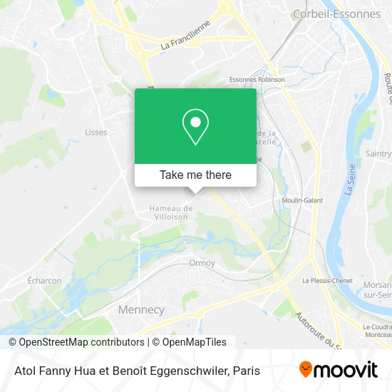 Atol Fanny Hua et Benoît Eggenschwiler map