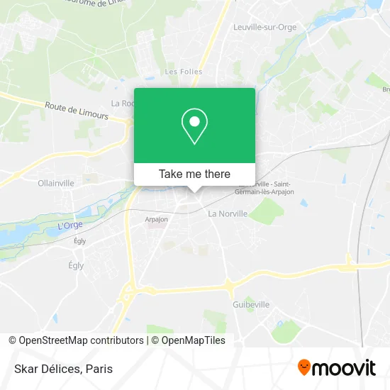 Skar Délices map
