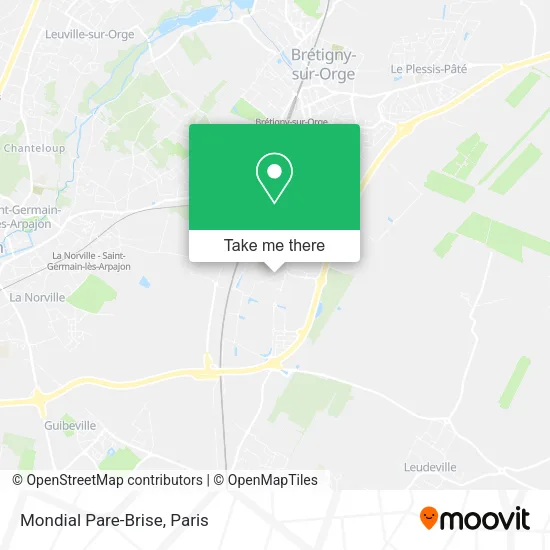 Mondial Pare-Brise map