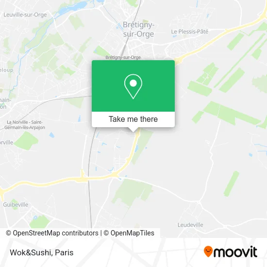 Wok&Sushi map