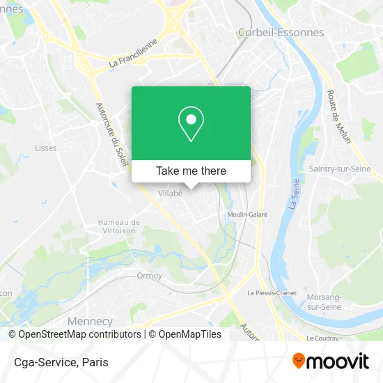 Cga-Service map