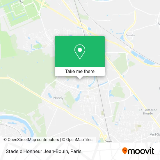 Stade d'Honneur Jean-Bouin map