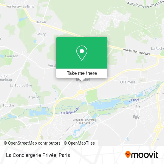 La Conciergerie Privée map