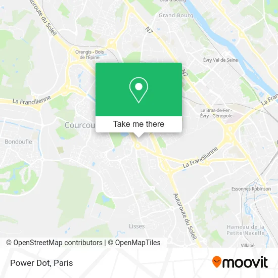 Power Dot map