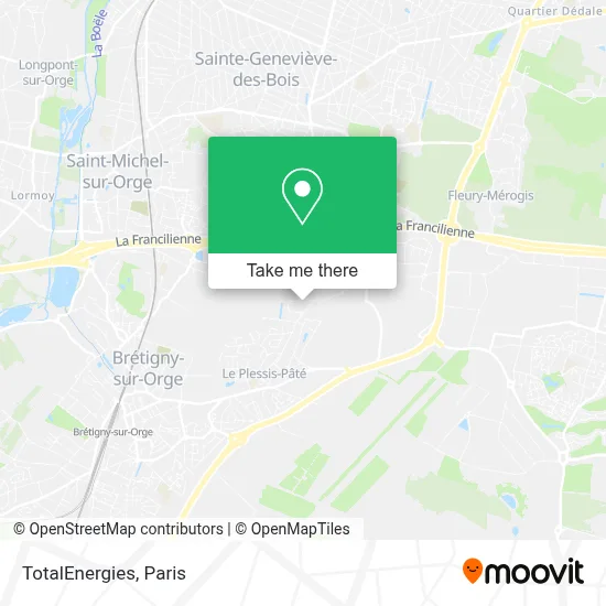 TotalEnergies map
