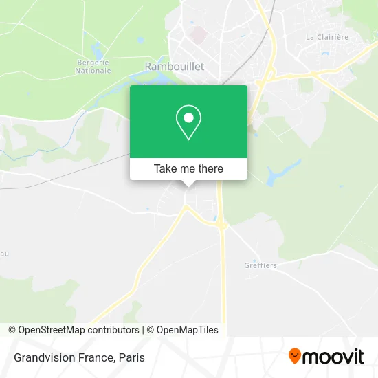 Grandvision France map