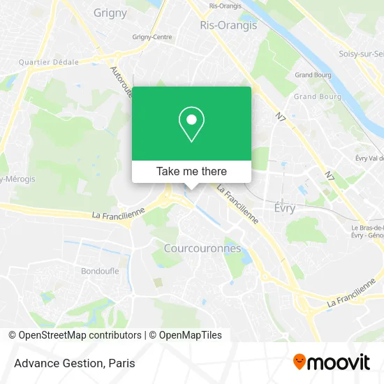 Advance Gestion map