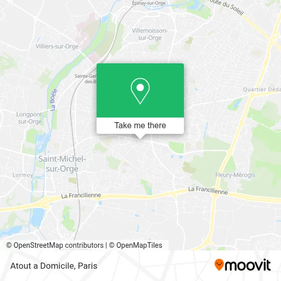 Atout a Domicile map