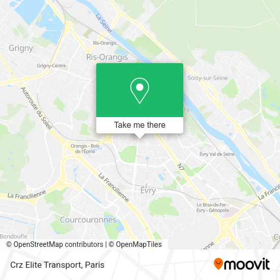 Crz Elite Transport map