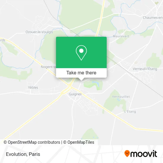 Evolution map