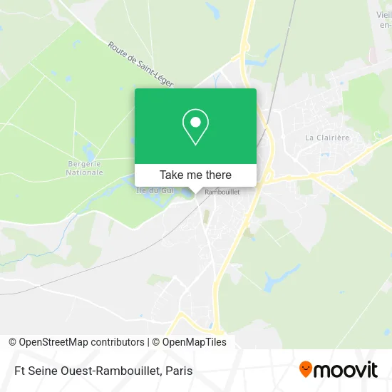 Ft Seine Ouest-Rambouillet map