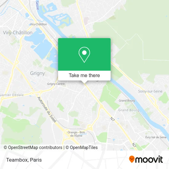 Teambox map