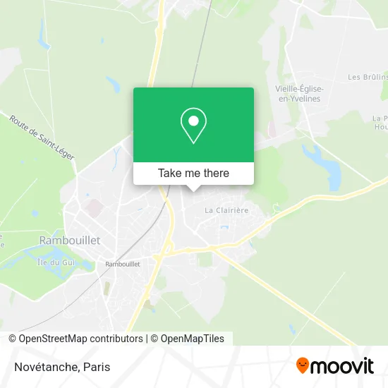 Novétanche map