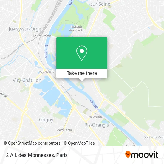 2 All. des Monnesses map