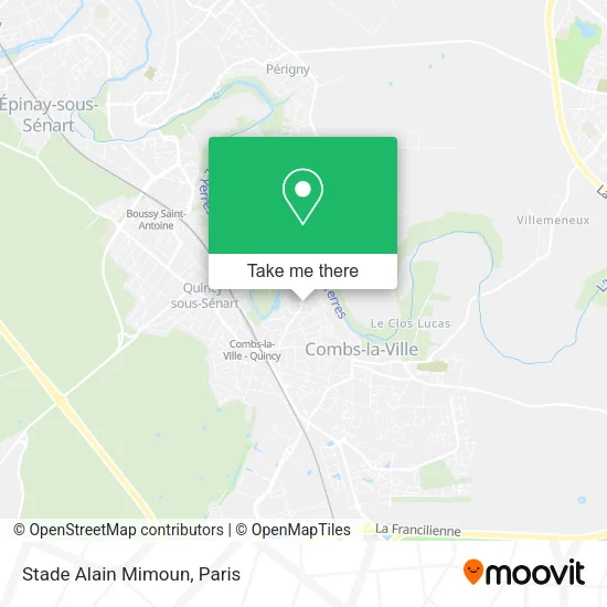 Stade Alain Mimoun map