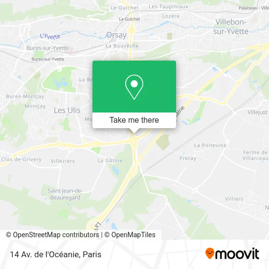 14 Av. de l'Océanie map
