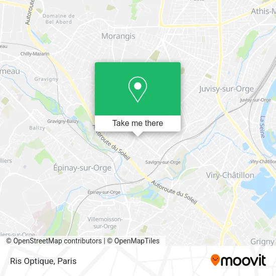 Ris Optique map