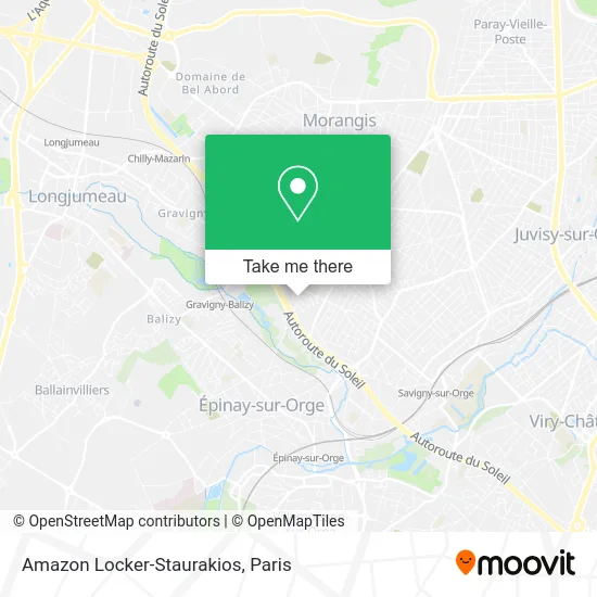 Amazon Locker-Staurakios map