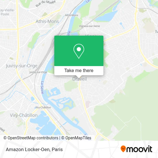 Amazon Locker-Oen map