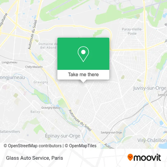 Glass Auto Service map