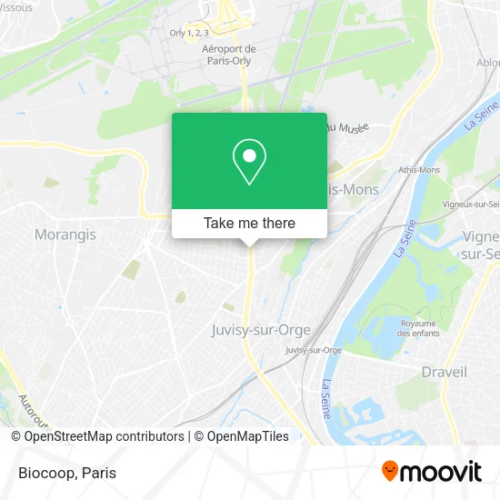 Biocoop map