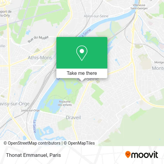Thonat Emmanuel map