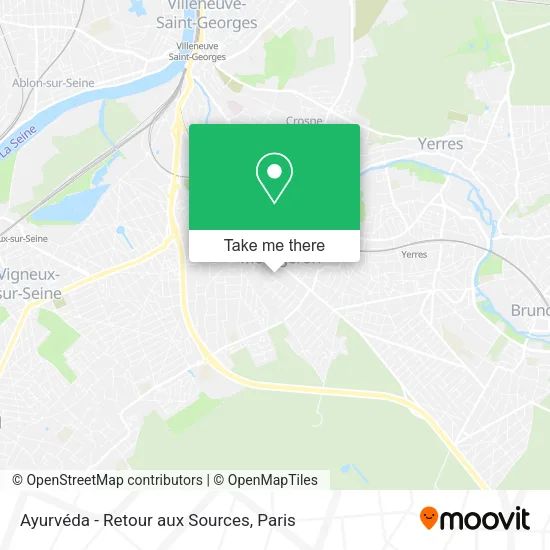 Ayurvéda - Retour aux Sources map