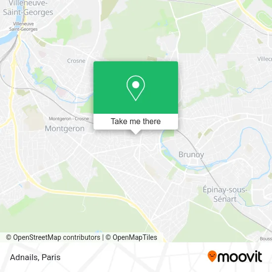 Adnails map