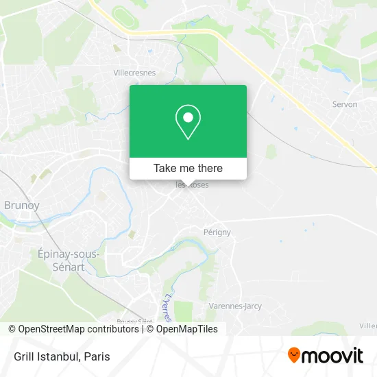 Grill Istanbul map