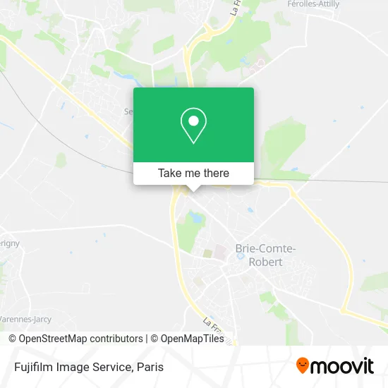 Fujifilm Image Service map