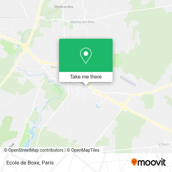 Ecole de Boxe map