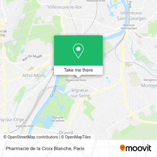 Pharmacie de la Croix Blanche map