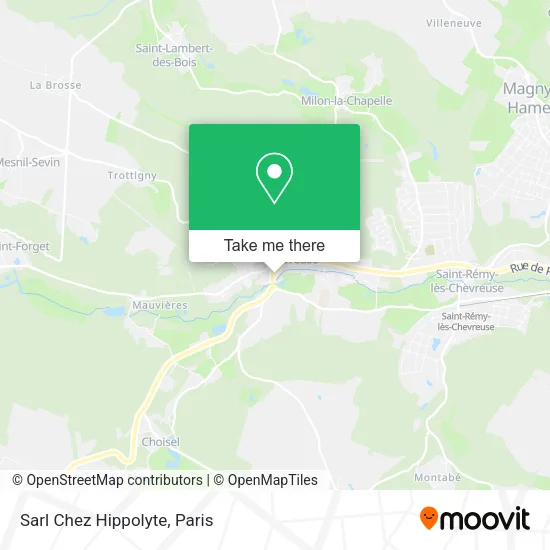 Sarl Chez Hippolyte map