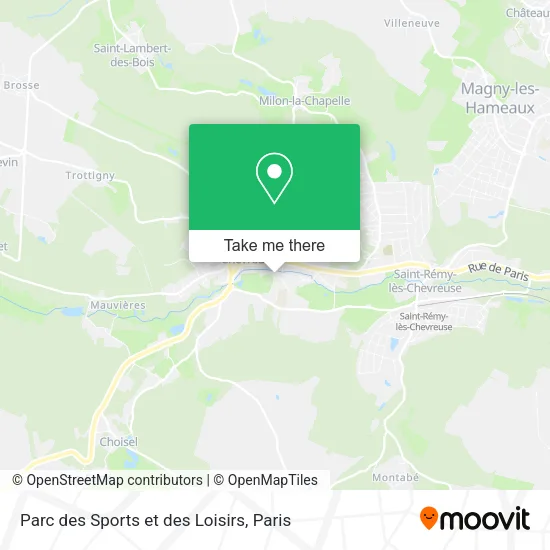 Parc des Sports et des Loisirs map
