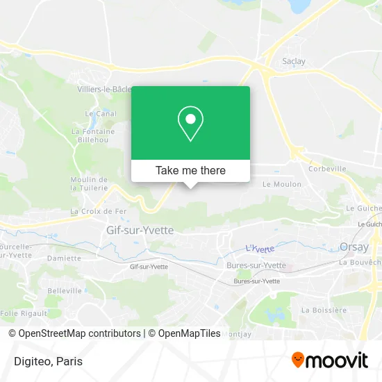 Digiteo map