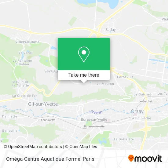Oméga-Centre Aquatique Forme map