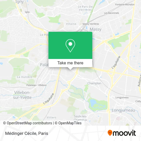 Médinger Cécile map