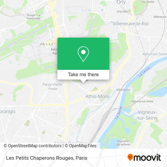 Les Petits Chaperons Rouges map