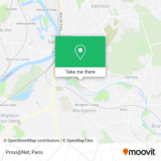 Proxi@Net map
