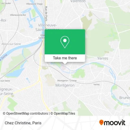 Chez Christine map