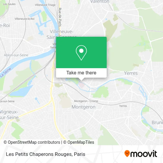 Les Petits Chaperons Rouges map