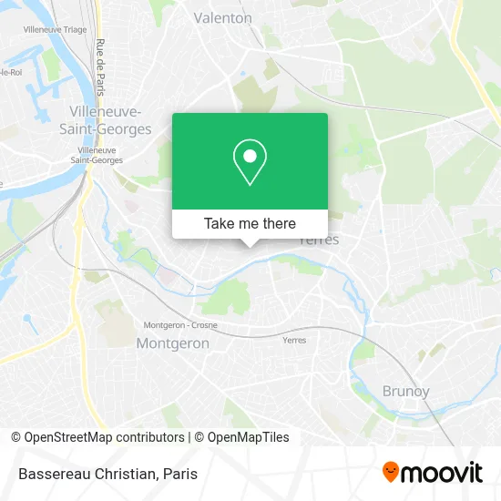 Bassereau Christian map