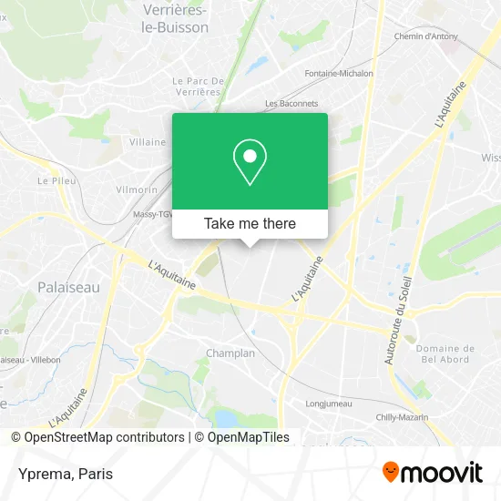 Yprema map